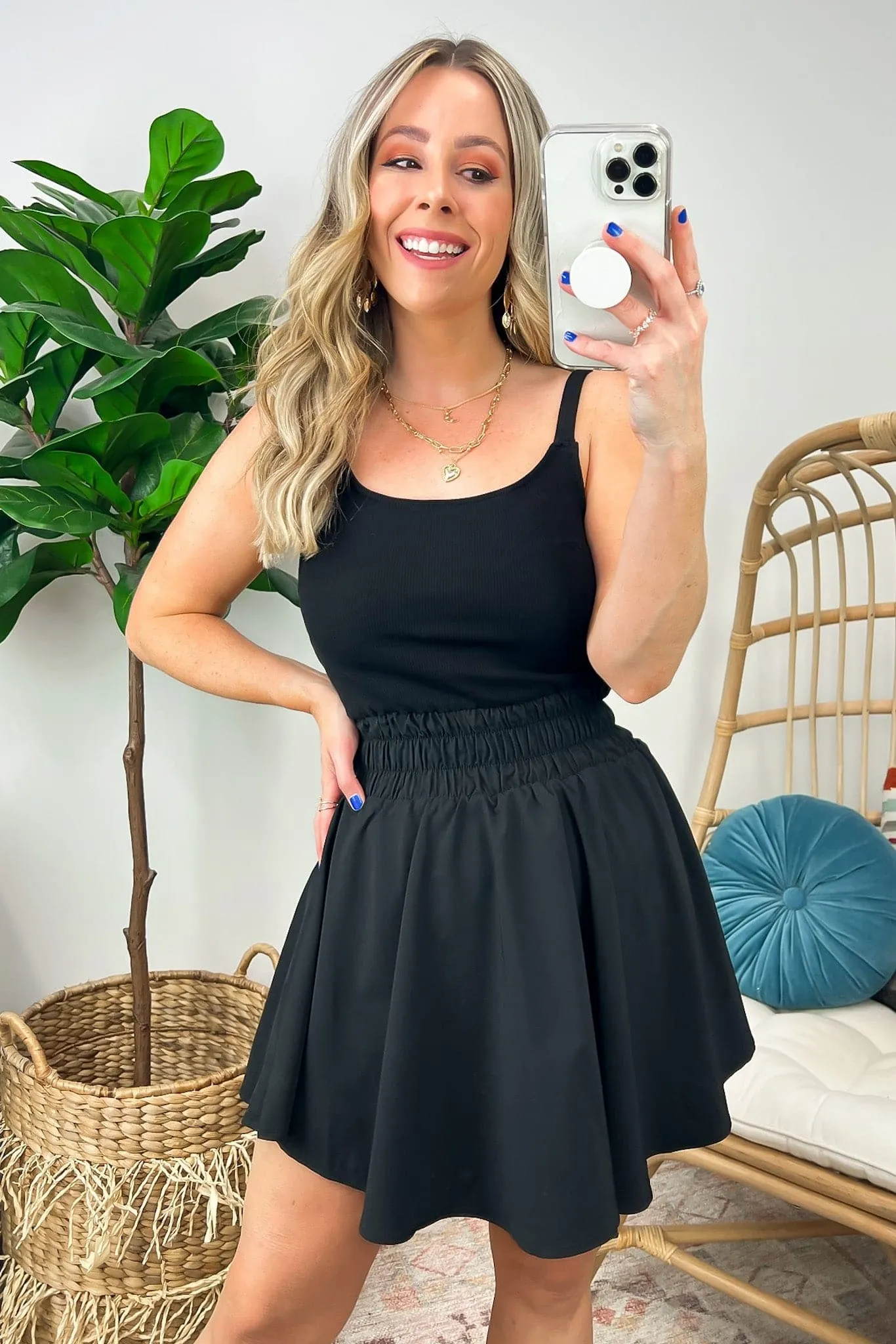 Zaia Smocked Waist Tennis Athletic Dress - FINAL SALE