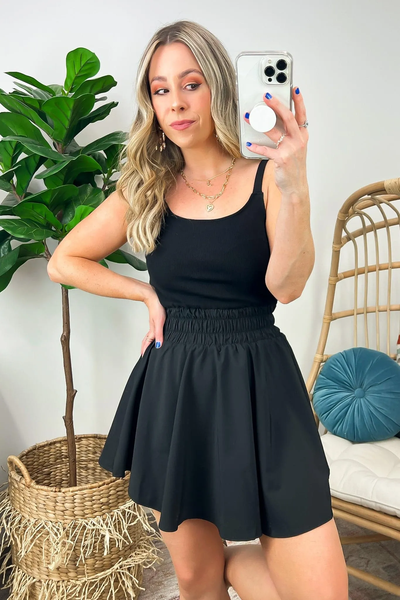 Zaia Smocked Waist Tennis Athletic Dress - FINAL SALE