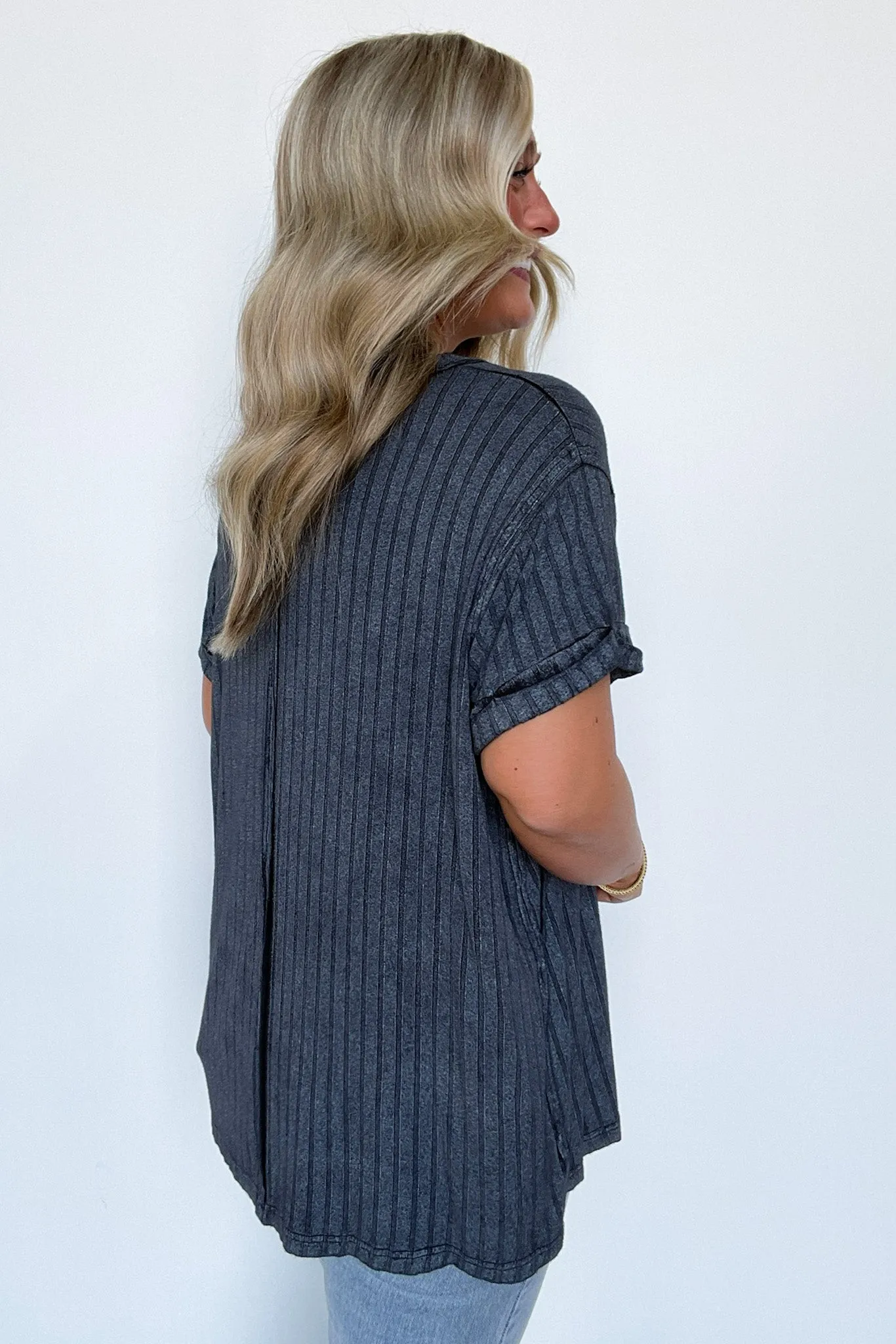 Zandrah Ribbed Raglan Knit Top - BACK IN STOCK