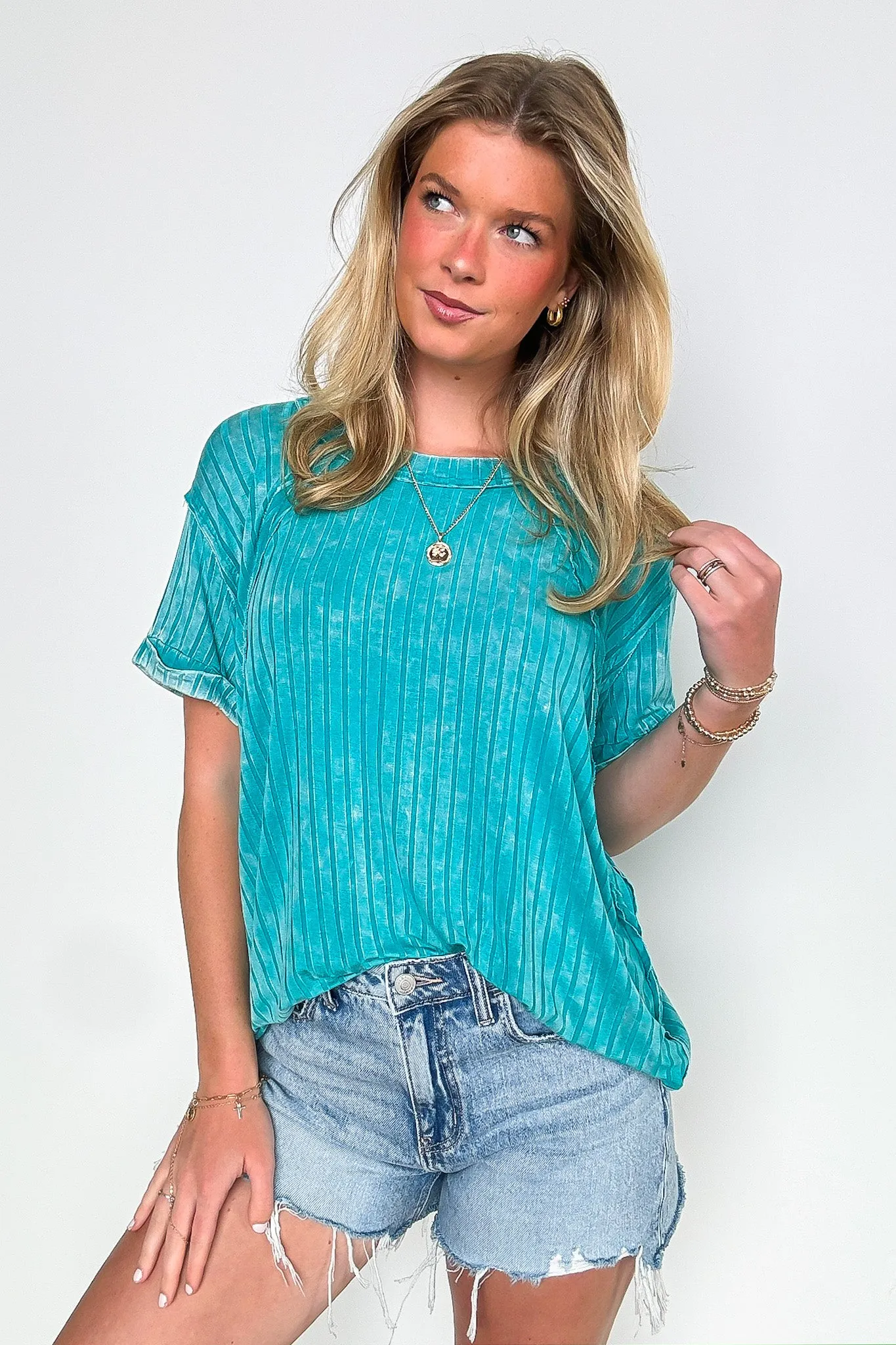 Zandrah Ribbed Raglan Knit Top - BACK IN STOCK