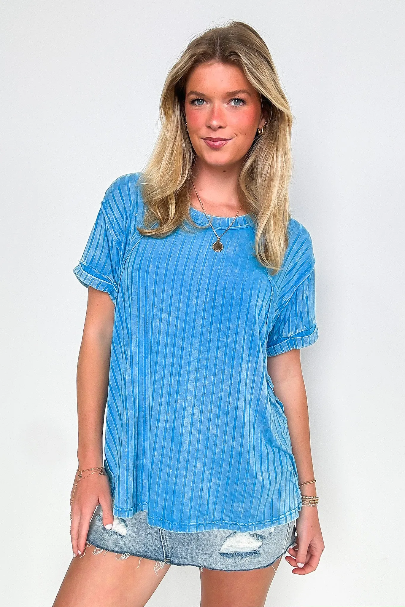 Zandrah Ribbed Raglan Knit Top - BACK IN STOCK