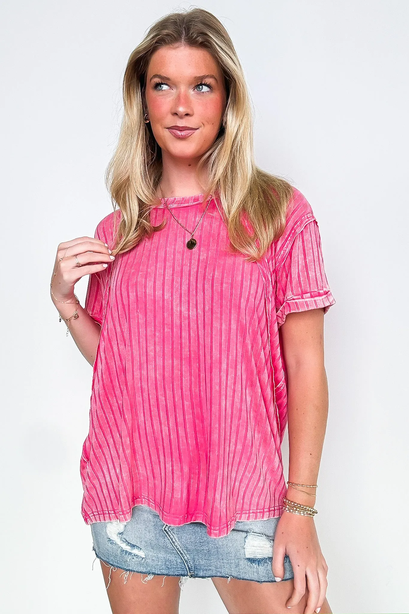 Zandrah Ribbed Raglan Knit Top - BACK IN STOCK