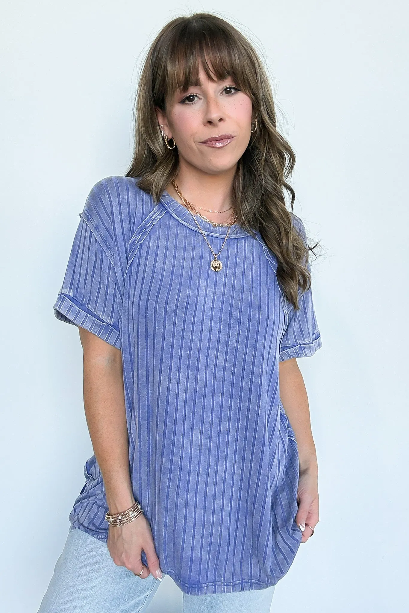 Zandrah Ribbed Raglan Knit Top - BACK IN STOCK