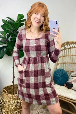 Zenitha Plaid Pocket Dress - FINAL SALE
